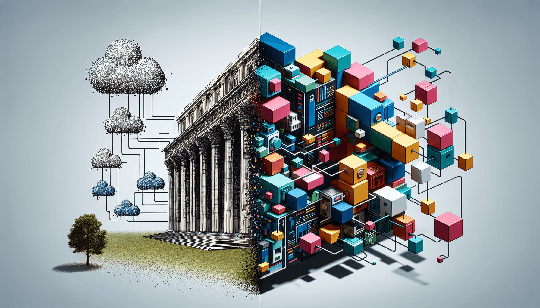 "Monolithic vs. Microservices: Choosing the Right Architecture for Your Project"