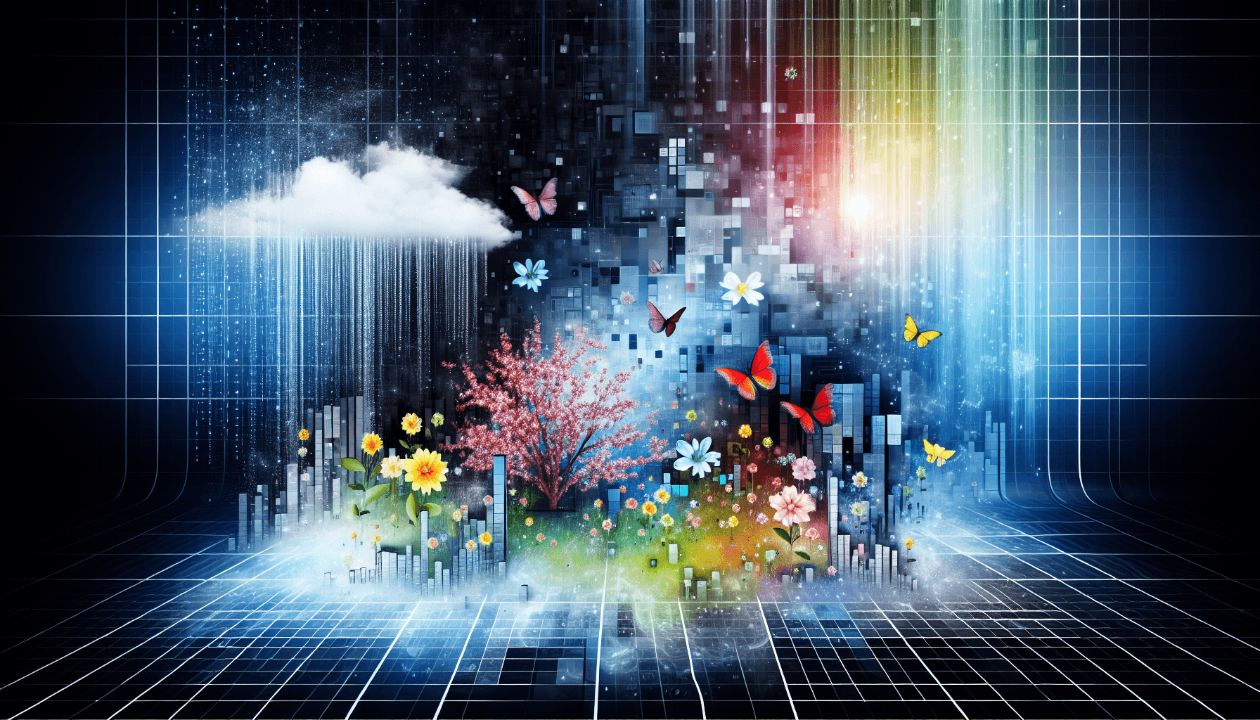 "March Into Spring: A Celebration of Creative Wallpapers for 2025"