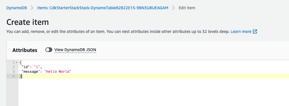 dynamodb